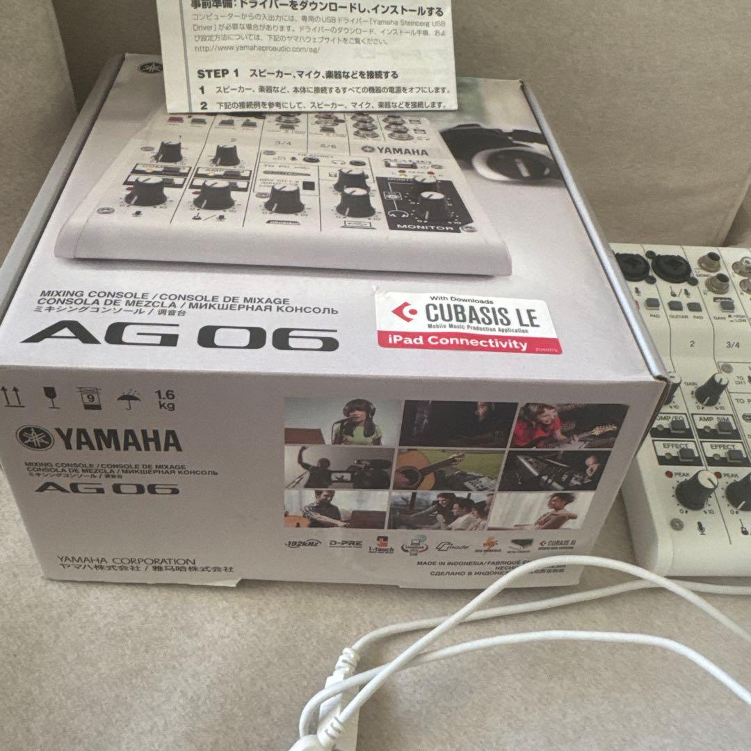 【箱付き】YAMAHA AG06 USBオーディオインターフェース