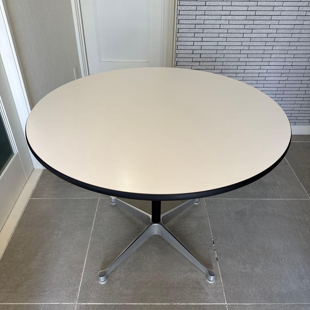 ハーマンミラー コントラクトベーステーブル 90cm 直接引取り8,600お値引