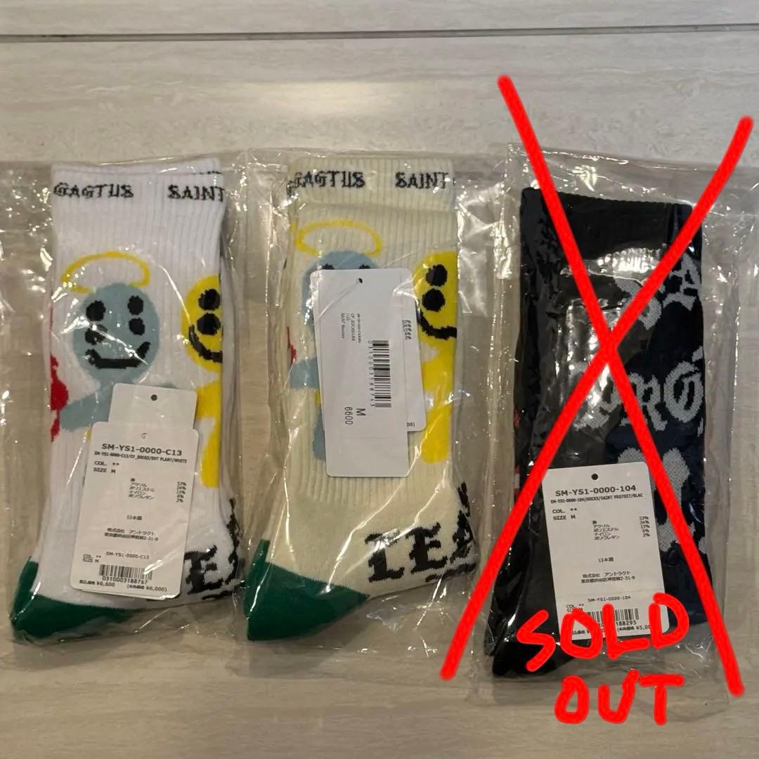 SAINT M×××××× ソックス 3つセット