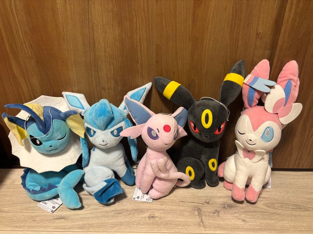 ポケモン　ブイズ　ぬいぐるみ　セット