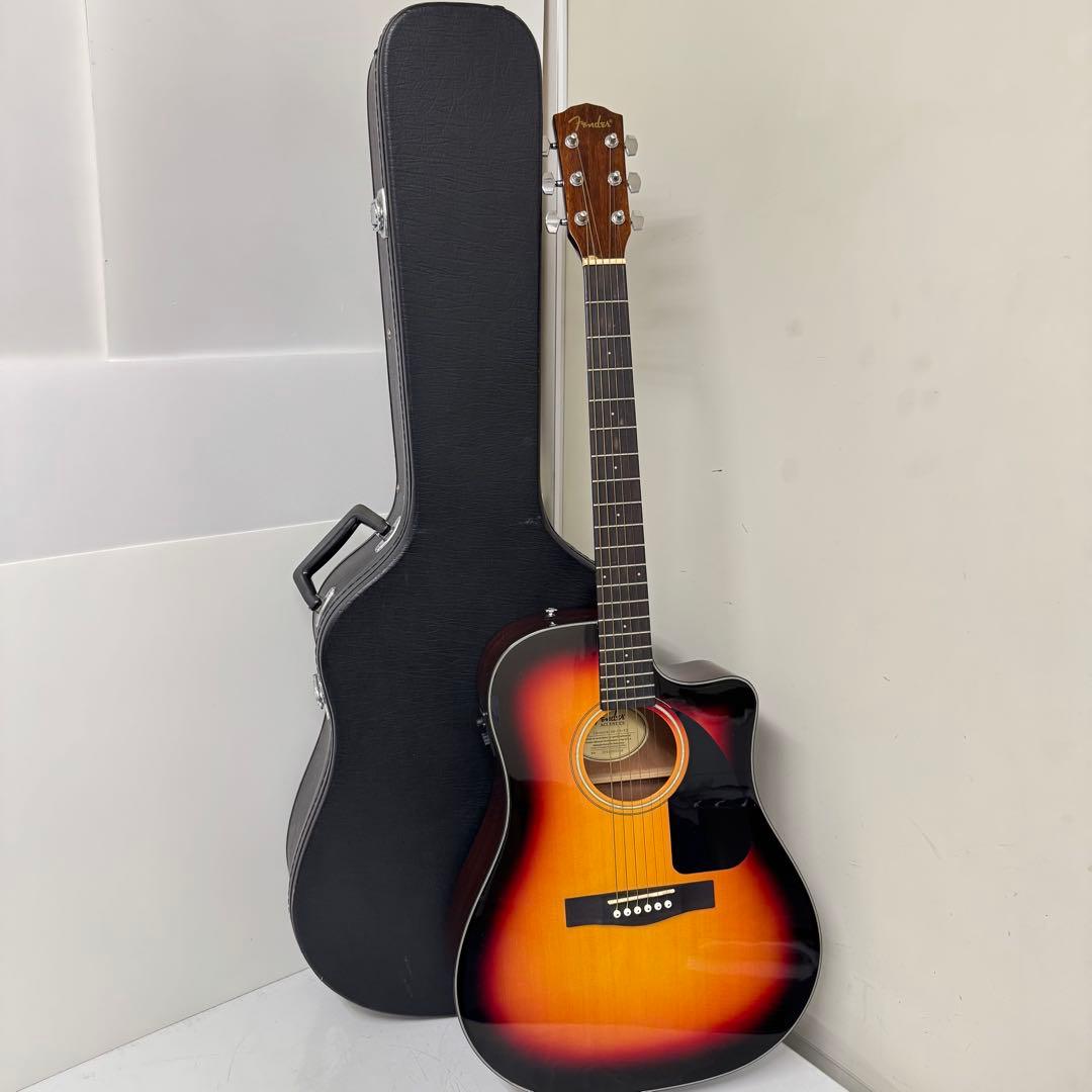 Fender CD-60CE SB-DS-V アコースティックギター