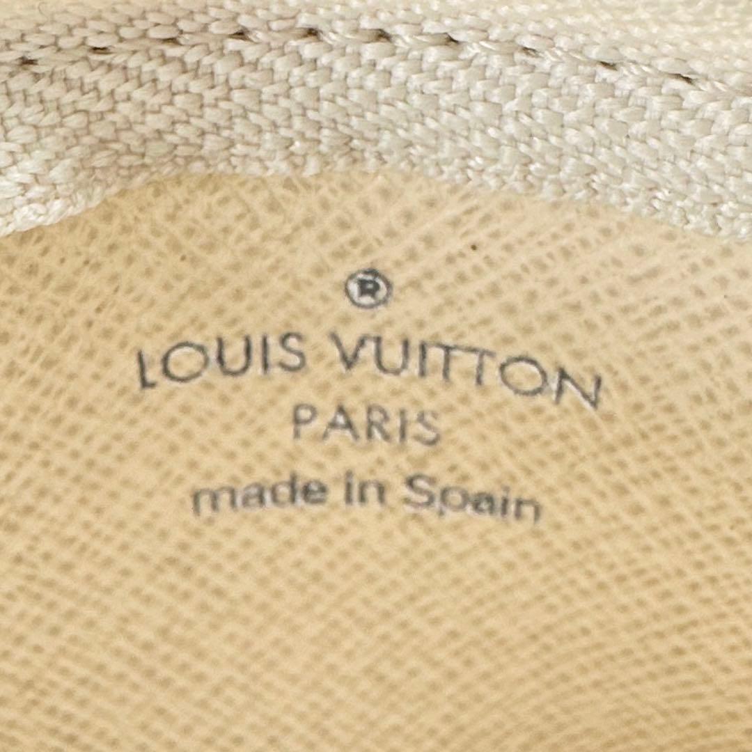 美品✨LOUIS VUITTON ルイヴィトン　ポシェットクレ　ダミエアズール