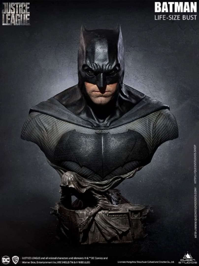 QUEEN STUDIOS バットマン ジャスティスリーグ ライフサイズバスト