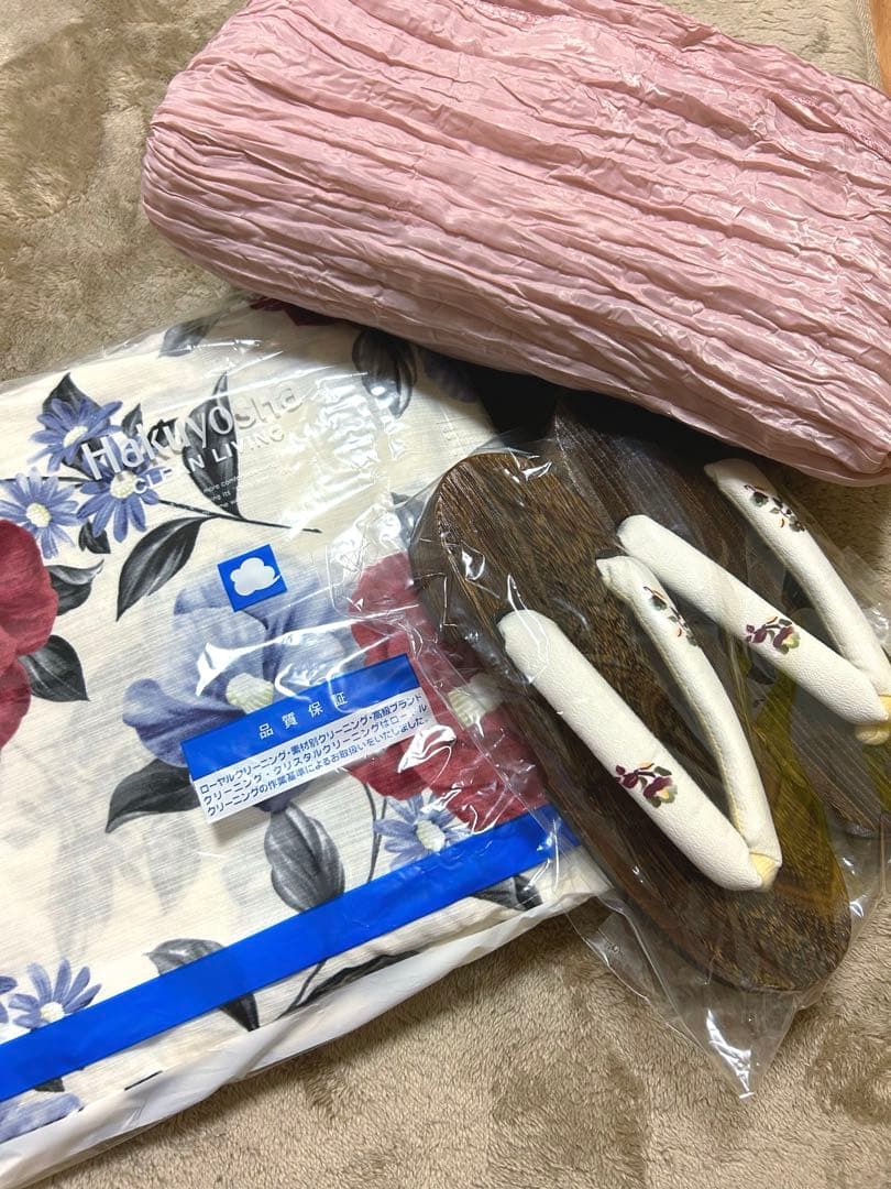 DITA ディータ　京のはんなり椿　浴衣　セット