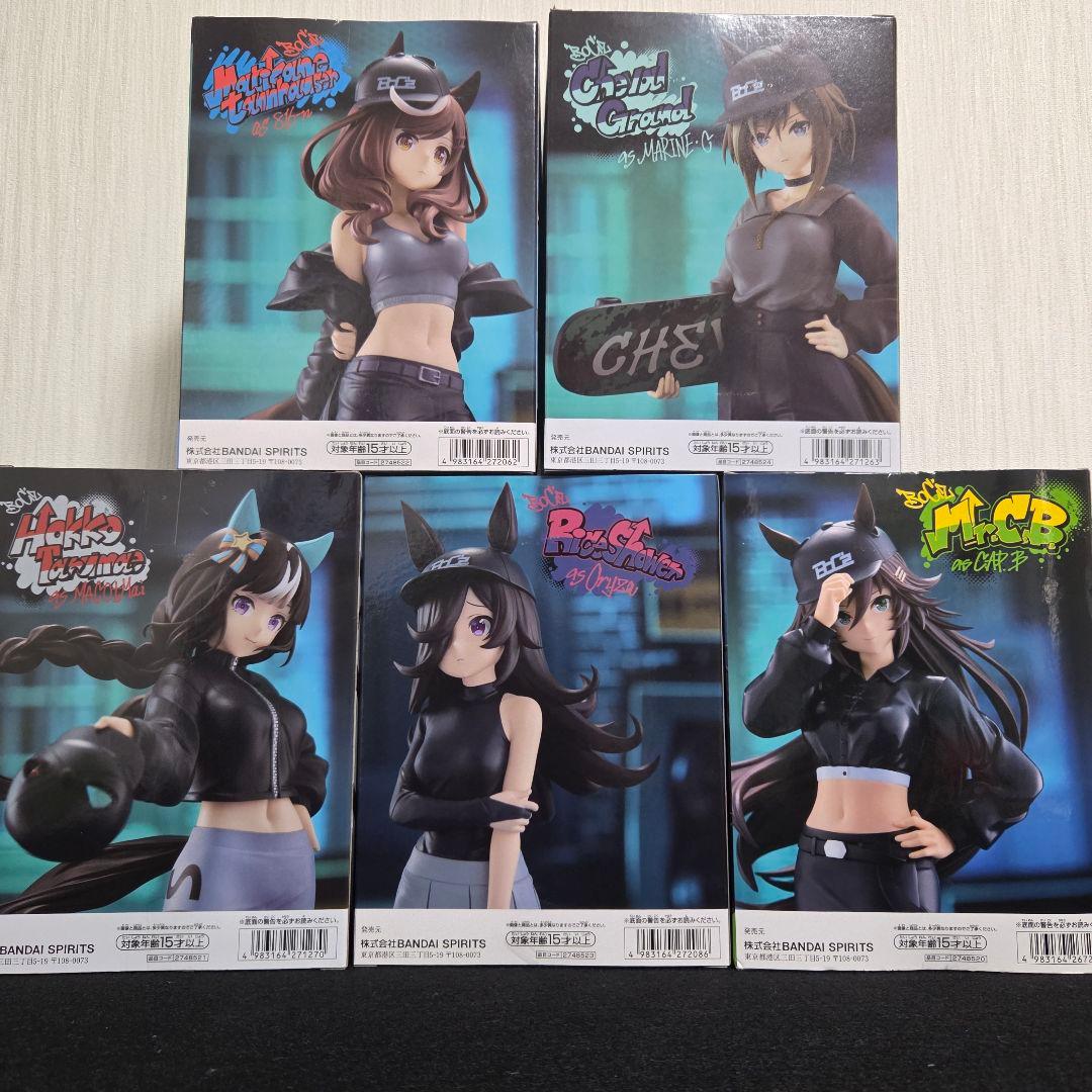 12/16迄の特価!ウマ娘 BoC'z　シンデレラグレイ フィギュア 7体セット