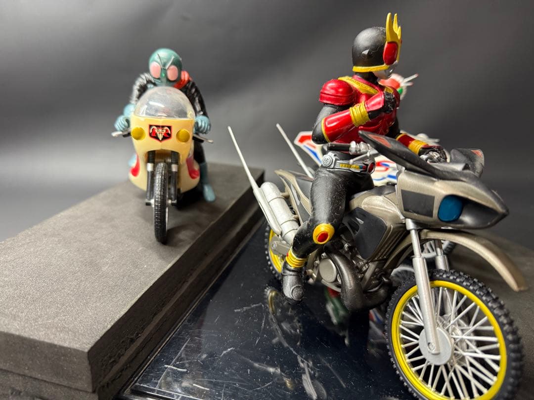 バンプレスト 仮面ライダー バイクフィギュア