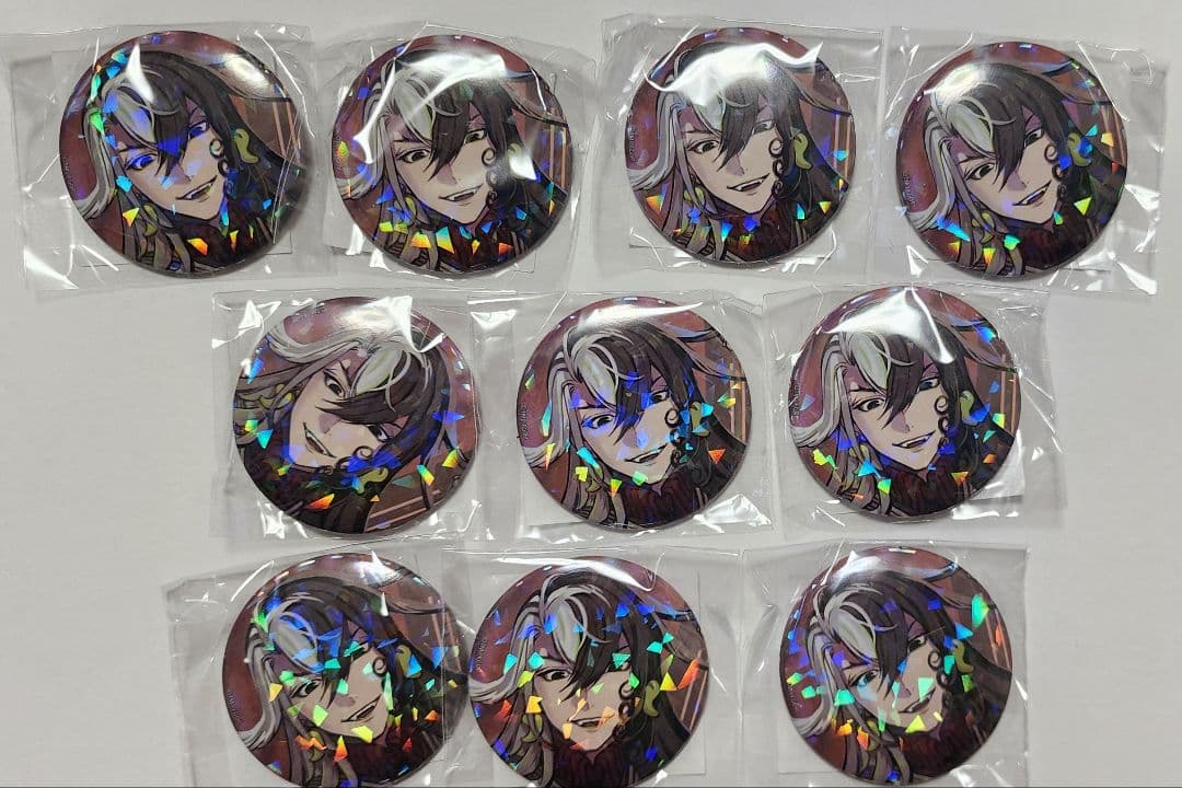 Fate FGO　蘆屋道満　ホテルカルデア　ホログラム缶バッジ　10点