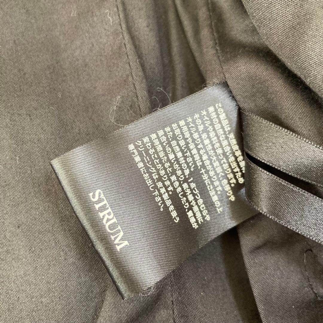 STRUM ストラム　馬革　レザーライダース　ホース　元バックラッシュ　黒