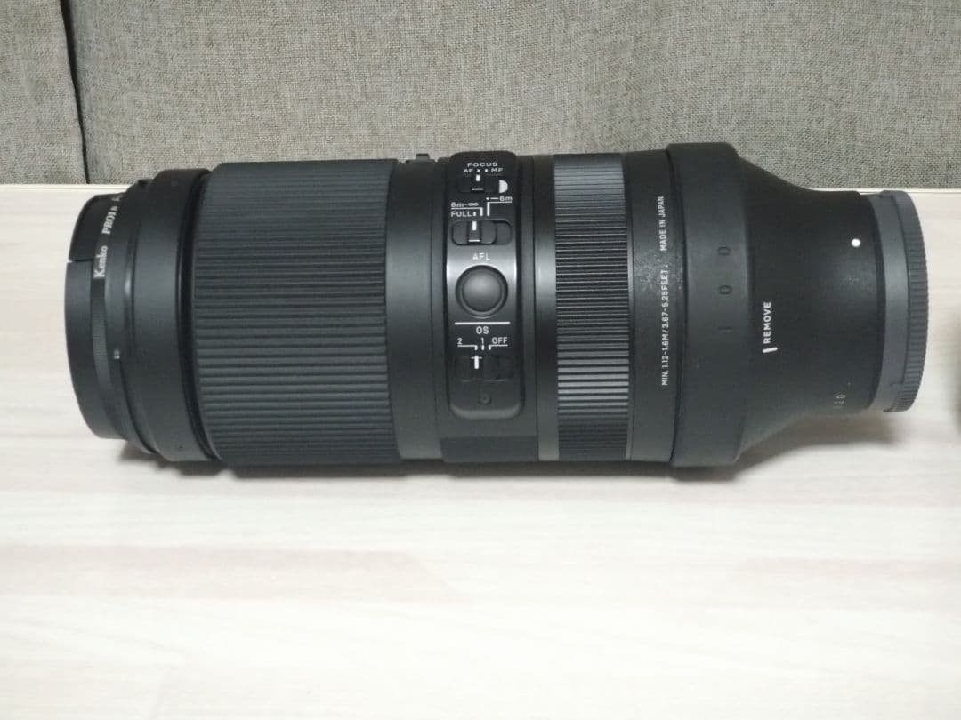 再出品SIGMA 100-400mm F5-6.3 DG DN OS　Eマウント
