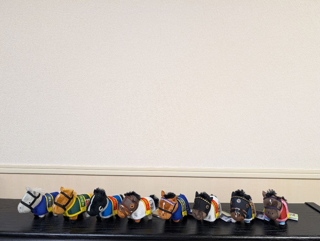 サラブレッドコレクション 馬服マスコット ボールチェーン1.2 全8種フルコンプ