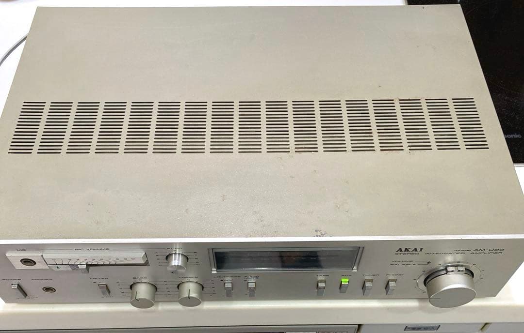 AKAI プリメインアンプ AM-U33 アカイ 動作良好