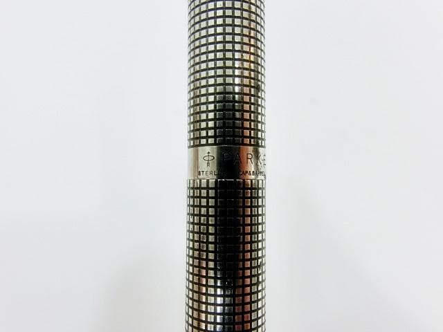 パーカー 万年筆 ペン先 14K POINT 刻印 スターリングシルバー