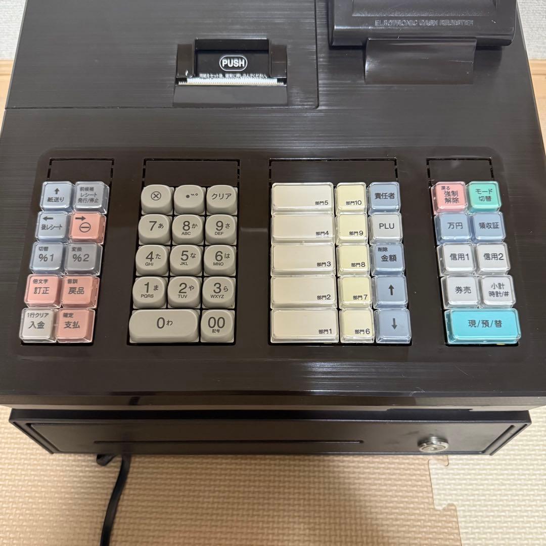 SHARP XE-A207 電子レジスター 黒
