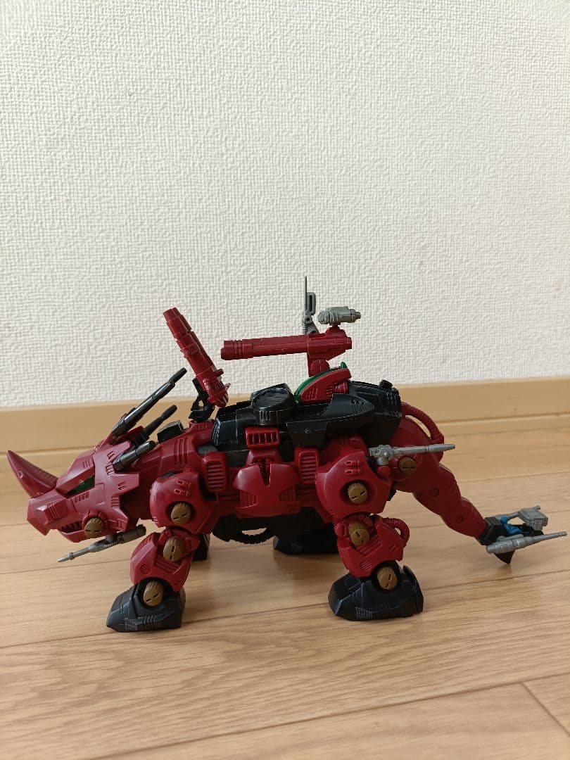 旧ゾイド　復刻版　ディメトロドン　アイアンコング　レッドホーン　セイバータイガー