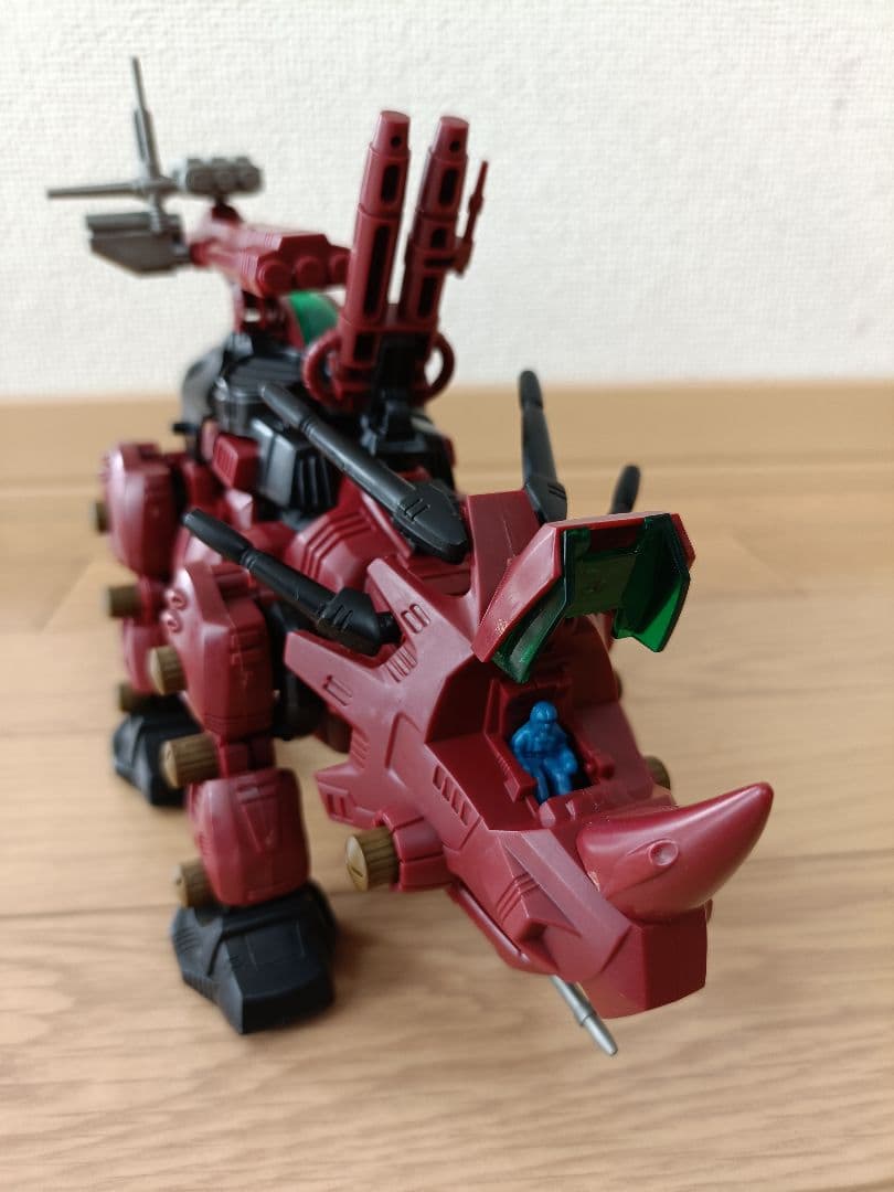 旧ゾイド　復刻版　ディメトロドン　アイアンコング　レッドホーン　セイバータイガー