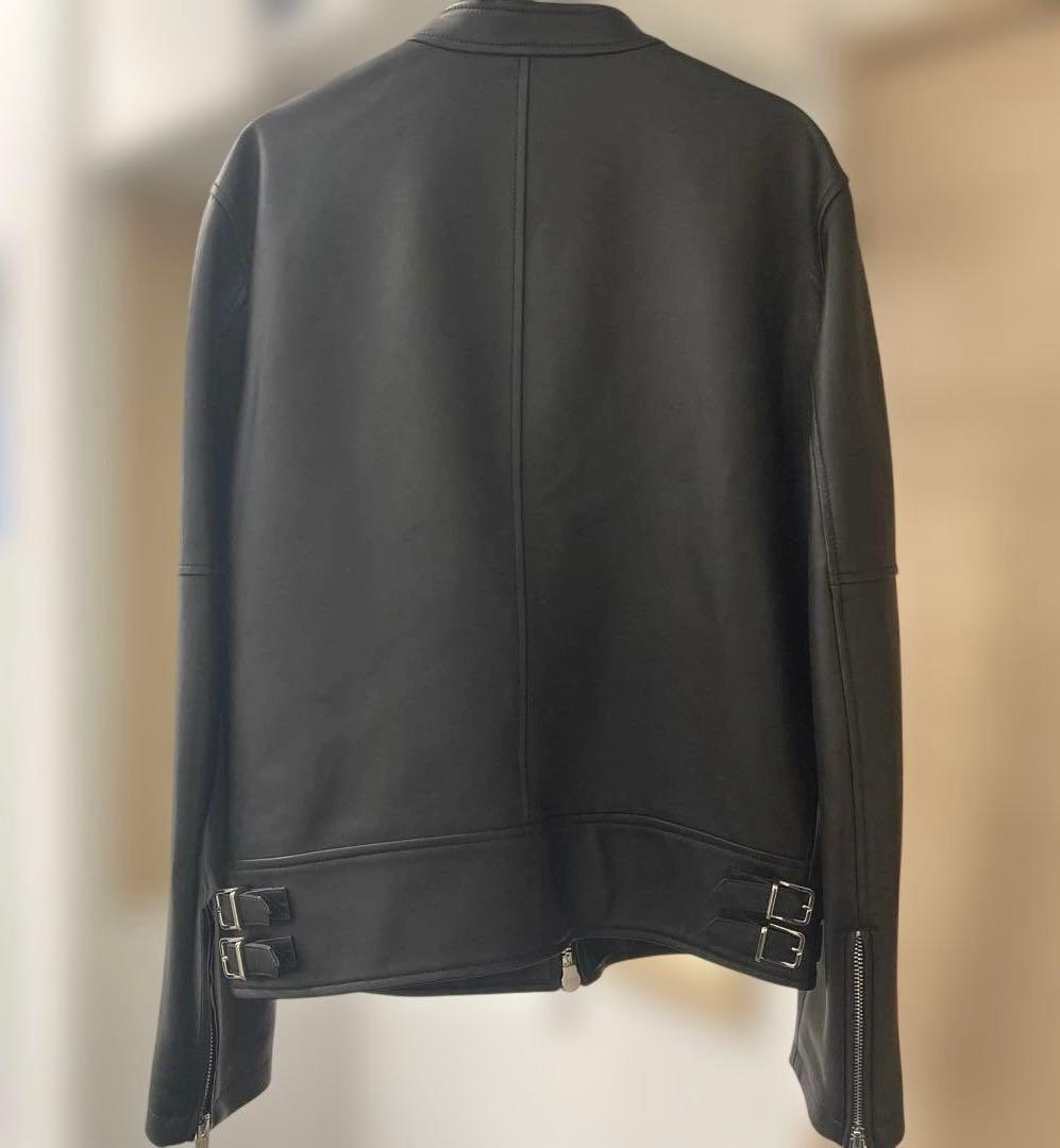 ディースクエアード　46 レザー　ライダース　ジャケット◇