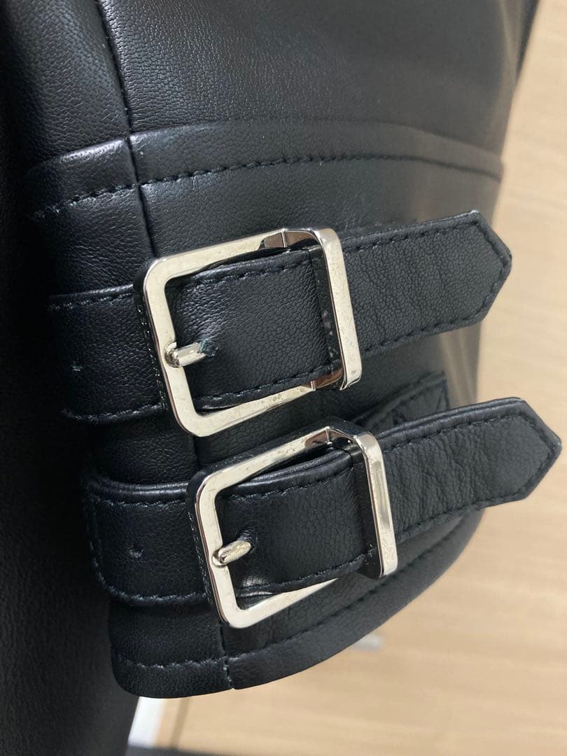 ディースクエアード　46 レザー　ライダース　ジャケット◇