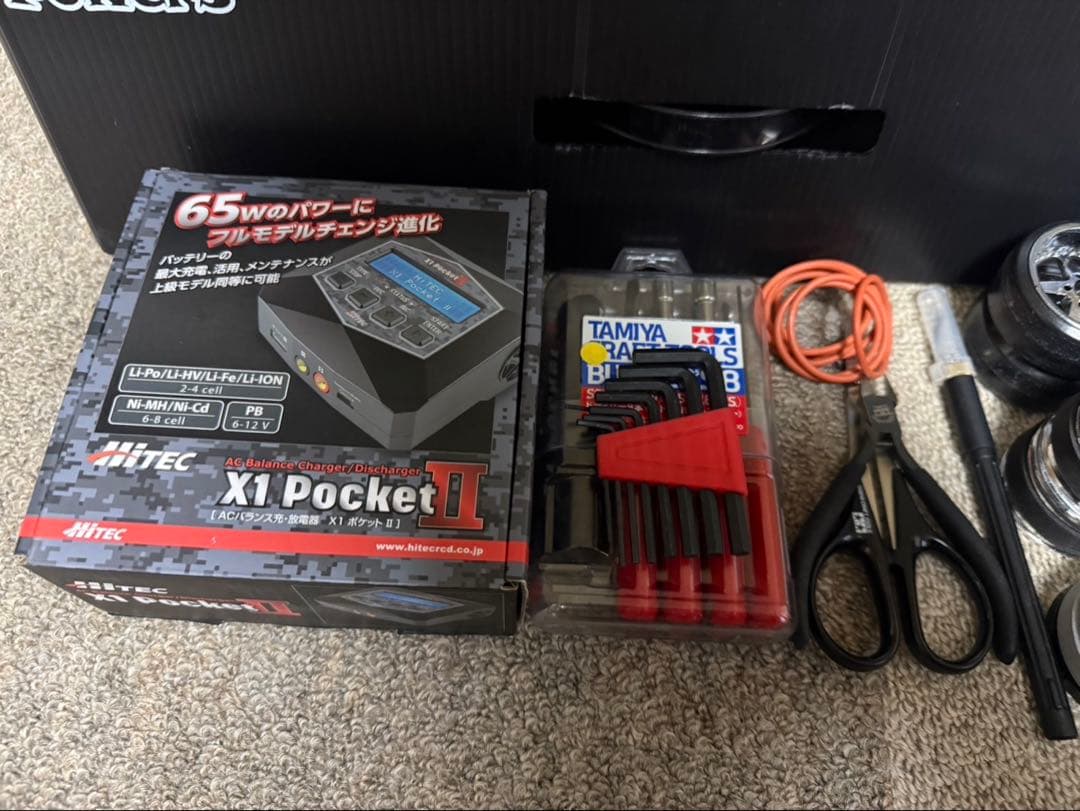 最終値下げ！RDX オプション多数！M17プロポ、充電器