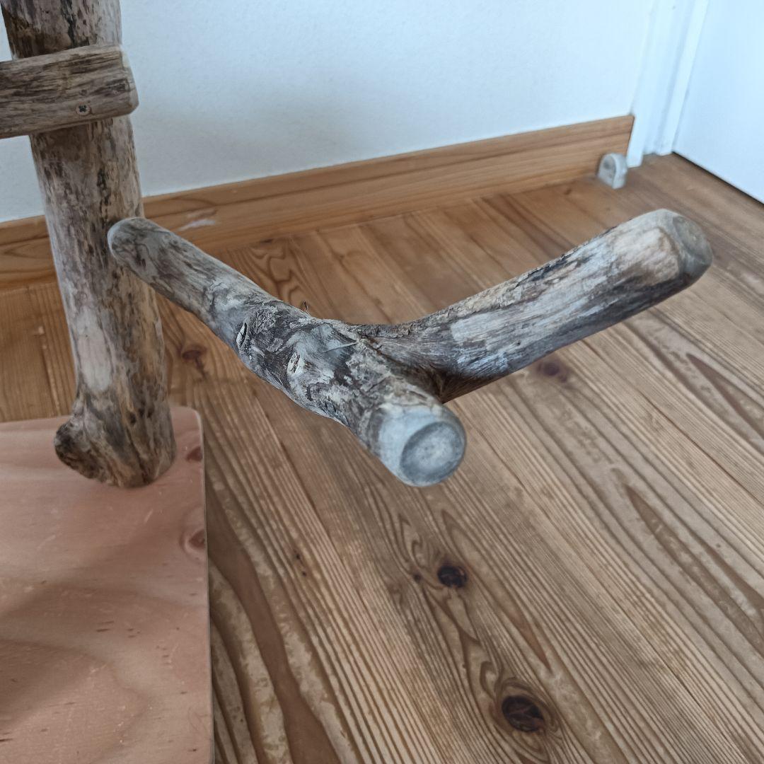 バードアスレチックジム大型 ① 天然木 自然木 流木 インコ おもちゃ