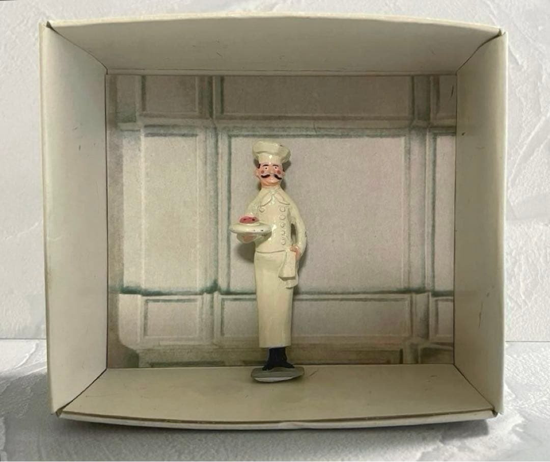 フランスのミニチュアメタル人形 PIXIピクシーパリ シェフ