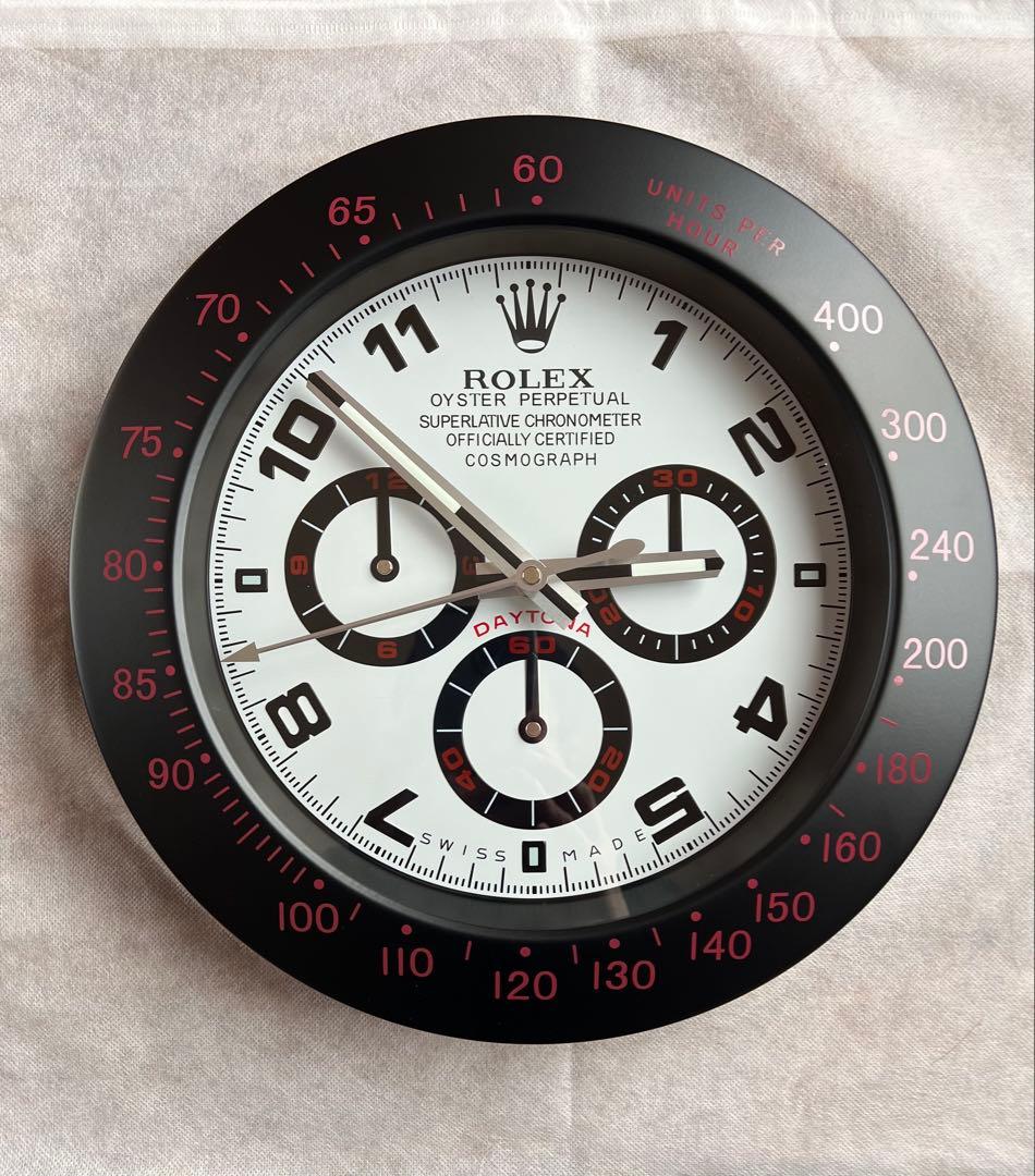 海外販促品 ROLEX ロレックス 掛け時計 コスモグラフ デイトナ
