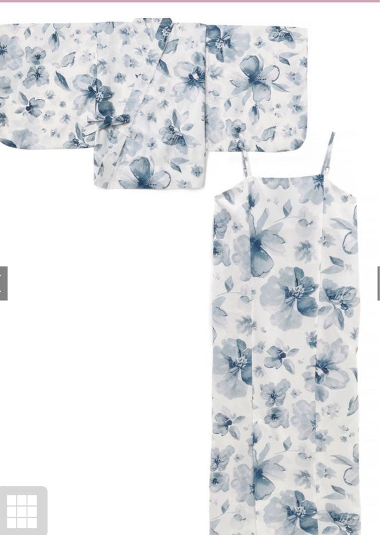 GRL [fy027] 水彩花柄浴衣セット 2WAY セパレート　レギュラー