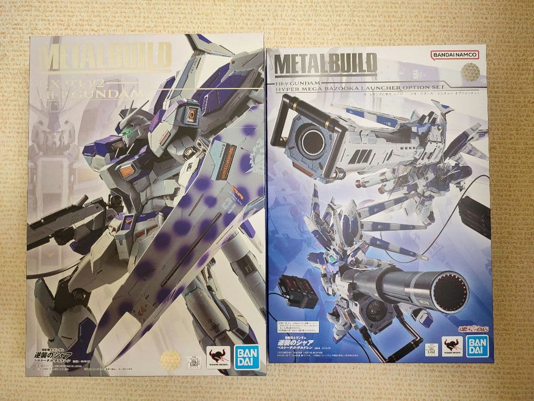L BUILD Hi-ν ガンダム メタルビルド バズーカ ハイニュー