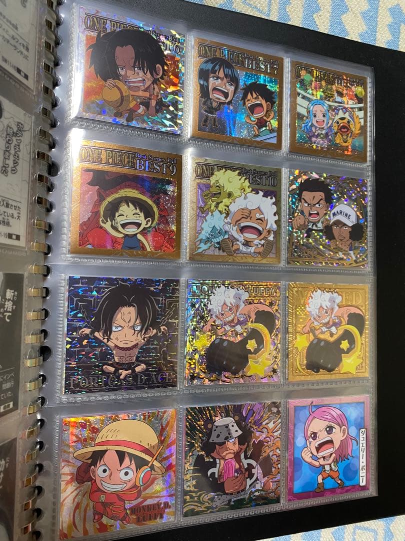 ワンピース大海賊シールウエハース(log1〜log12) フルコンプ