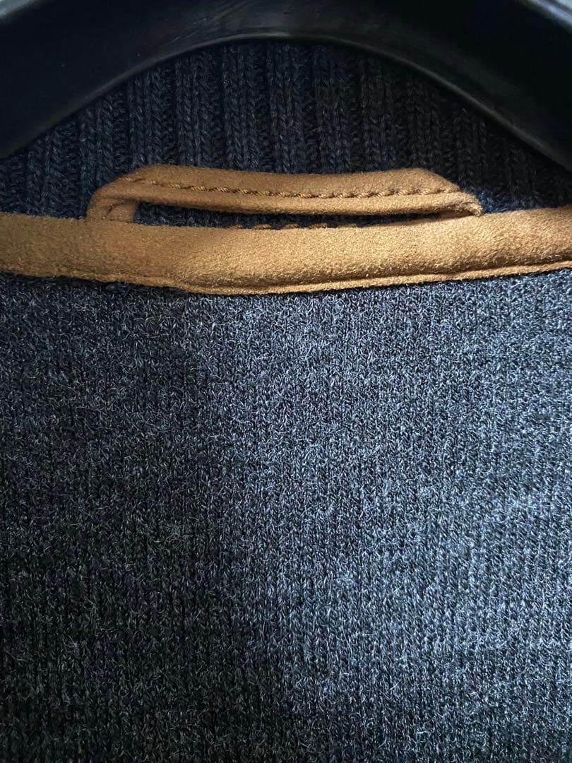 n*s様 20万 秋冬 アルテア スエード レザー ジャケット ブラウン 茶 最