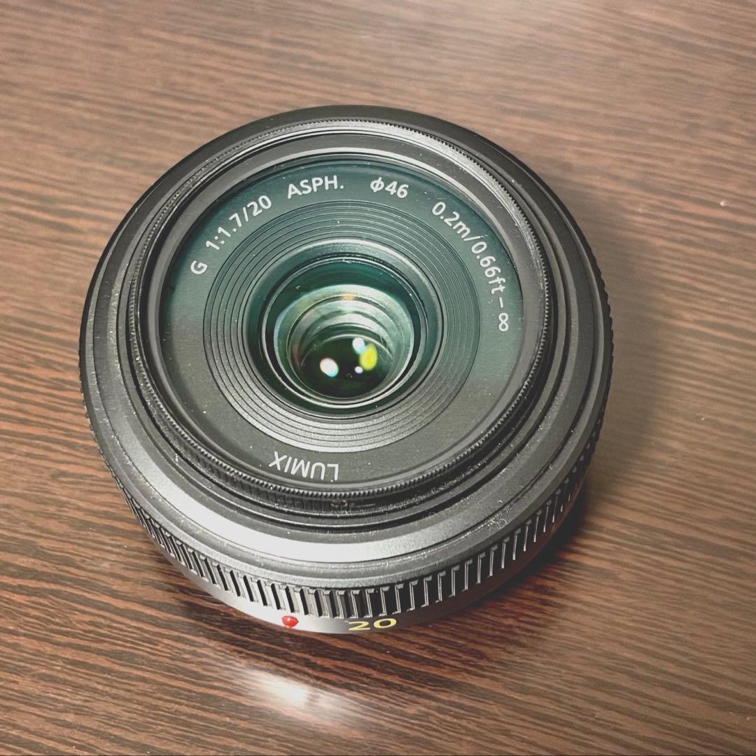 Panasonic LUMIX G 1:1.7/20 ASPH パンケーキレンズ