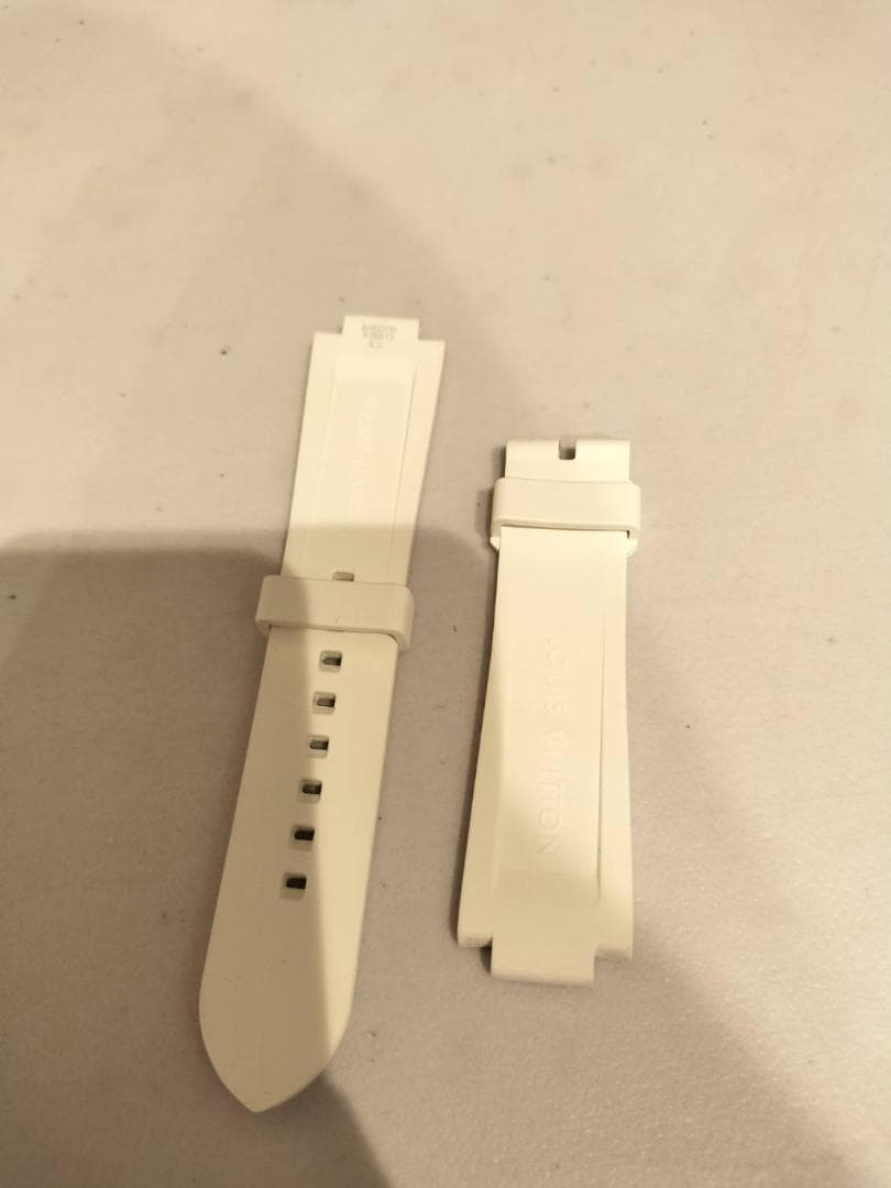 ■ルイヴィトン■未使用品　BW0116　R15613　LL　替えベルト　白