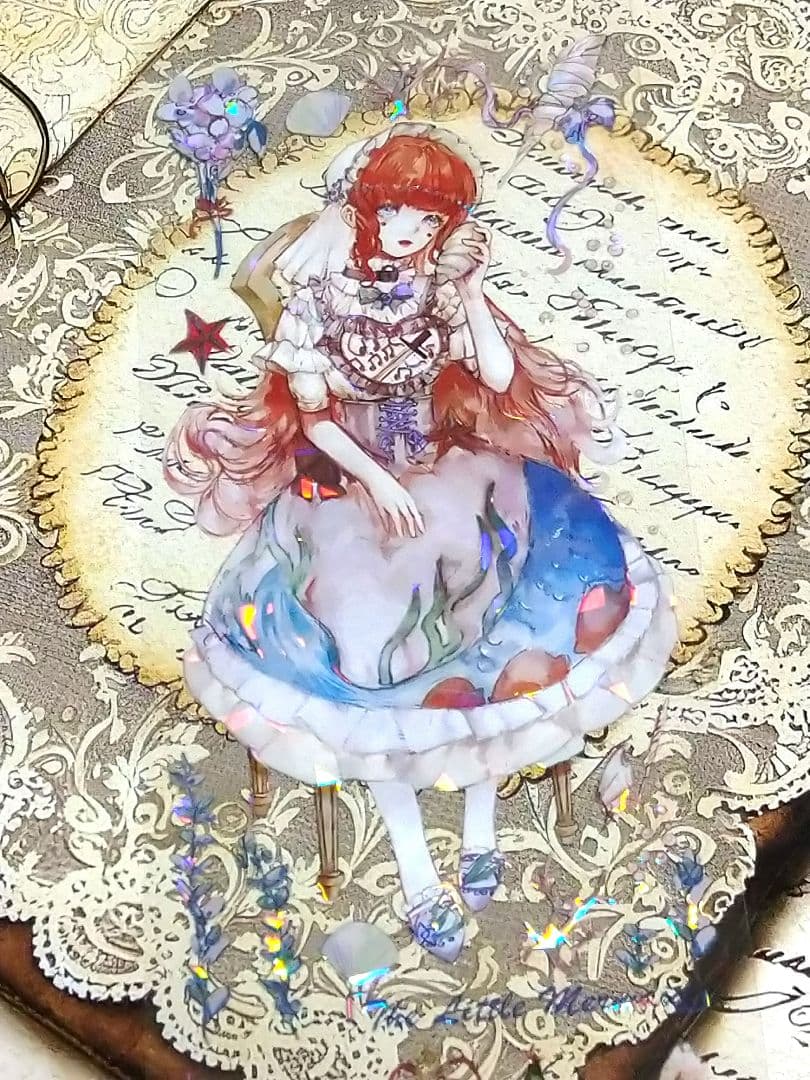 ✩再販✩J392＃童話梦境(贝壳光)切り売り海外人物マステ女の子