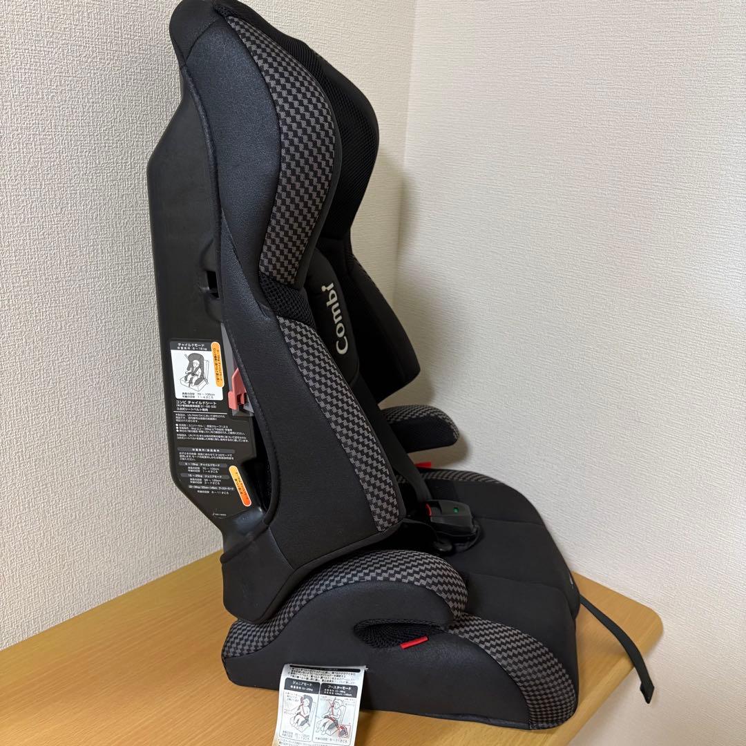 コンビ ジョイトリップ エアスルー GG EN ブラック ジュニアシート