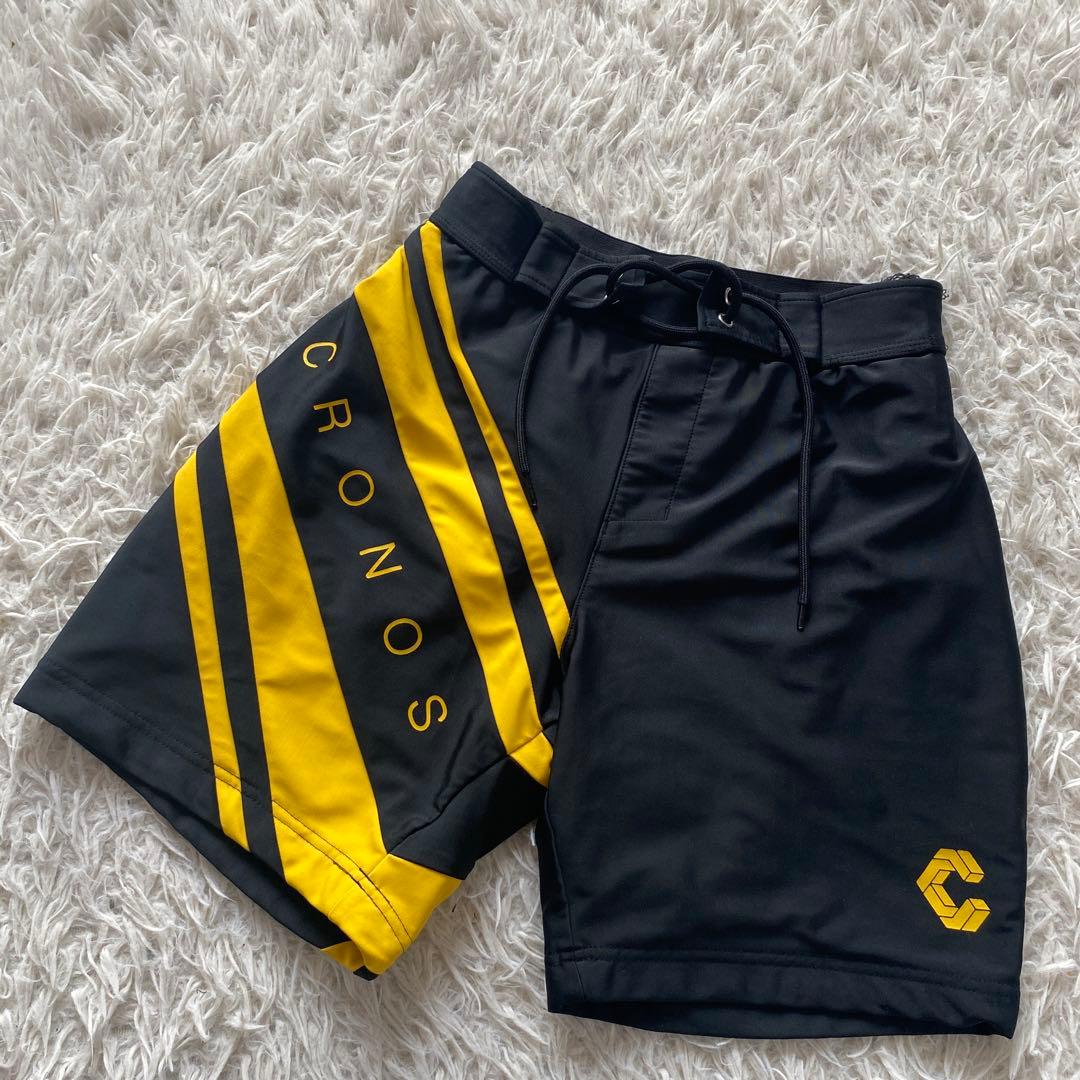 CRONOS クロノス　サーフパンツ　イエロー　ブラック