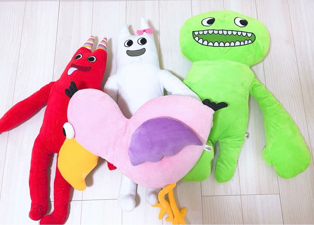 ガーテンオブバンバンBIGぬいぐるみ全4種セット