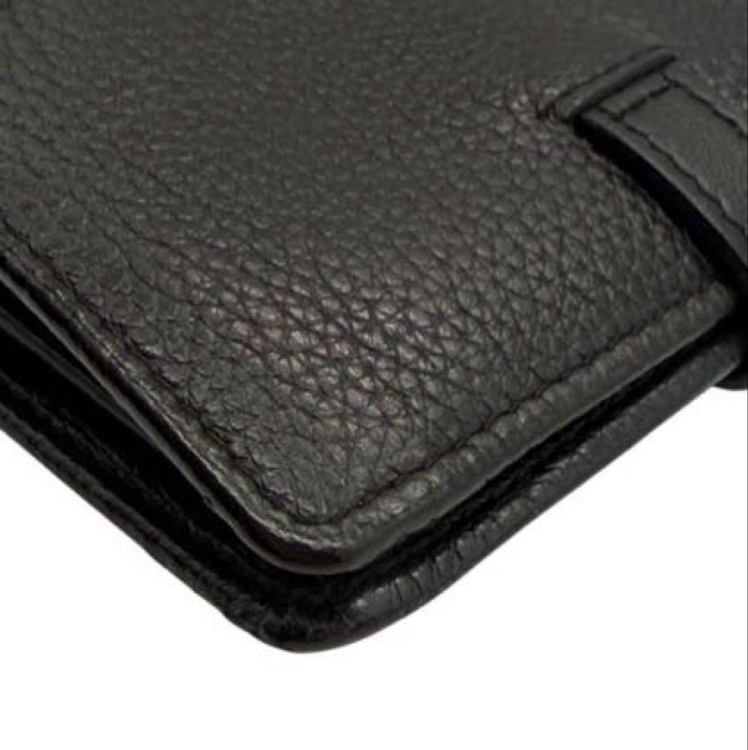 【正規品 美品】miumiuロゴ レザー 二つ折り財布 5MV204RFID搭載