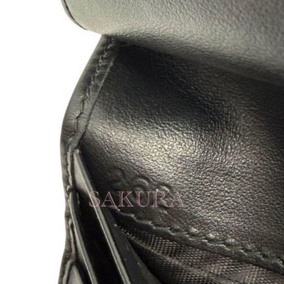 【正規品 美品】miumiuロゴ レザー 二つ折り財布 5MV204RFID搭載