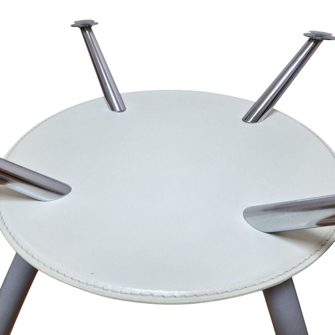 ヴィンテージ調 ガラス ダイニングテーブル 高級モダンデザイン 丸型