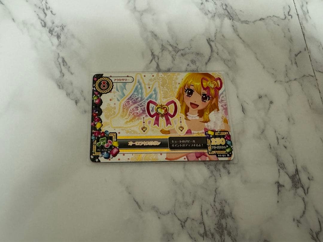 アイカツ　オーロラキスリボン　アクセサリー