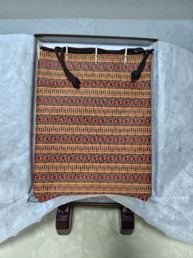 印伝　合切袋　大　未使用 １７８００円から値下げしました。