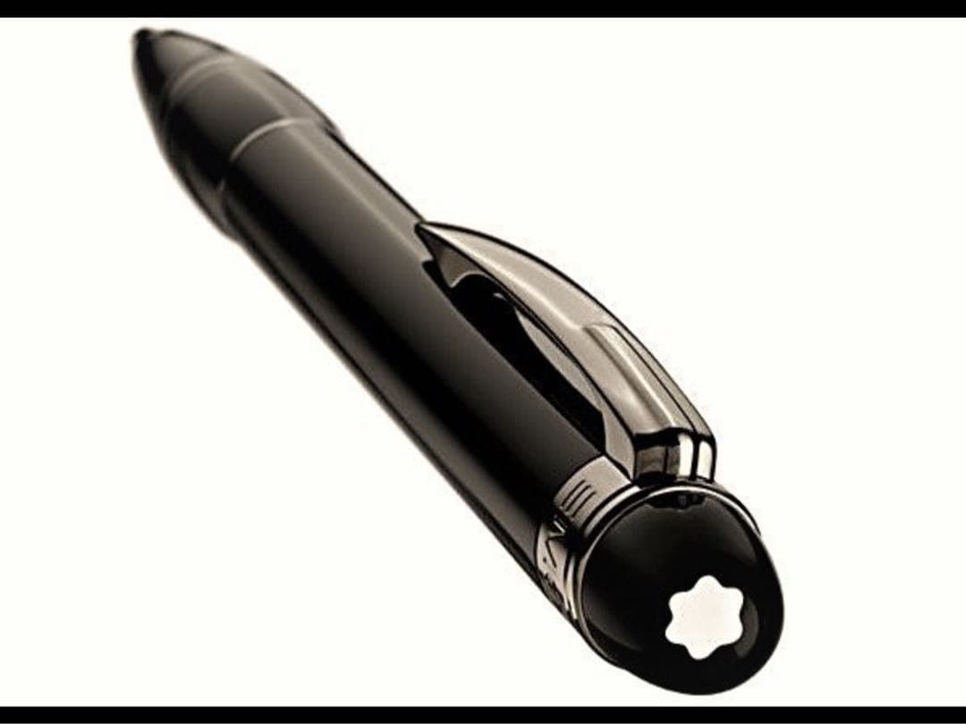 モンブラン　★完売のスターウォーカー極上逸品！★ミッドナイトブラック・ボールペン