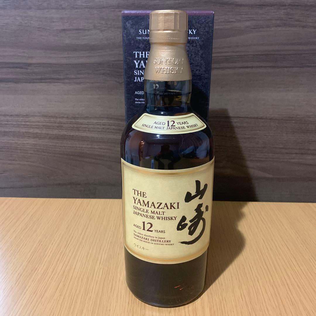山崎12年　700ml×1本 新品未開封箱付き