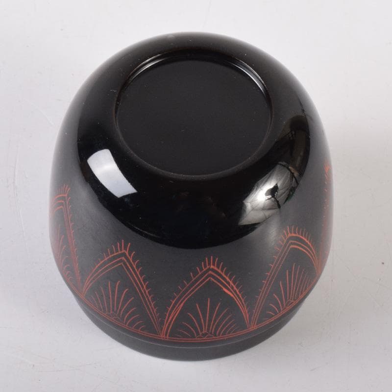 茶道具　蒟醤塗　キンマ塗　棗　合わせ箱　V　7382