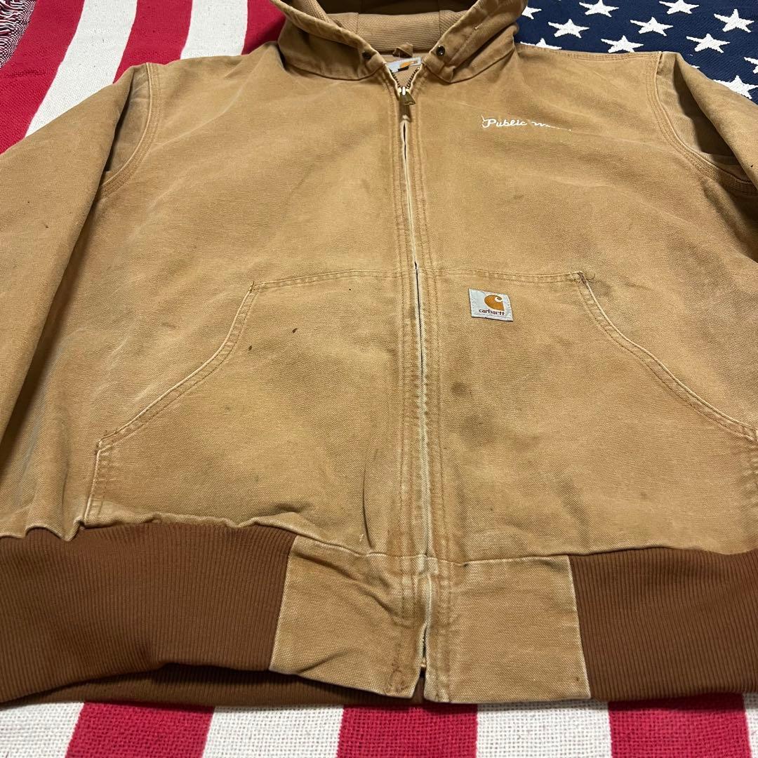 USA製 90s Carhartt カーハート ダックアクティブジャケット