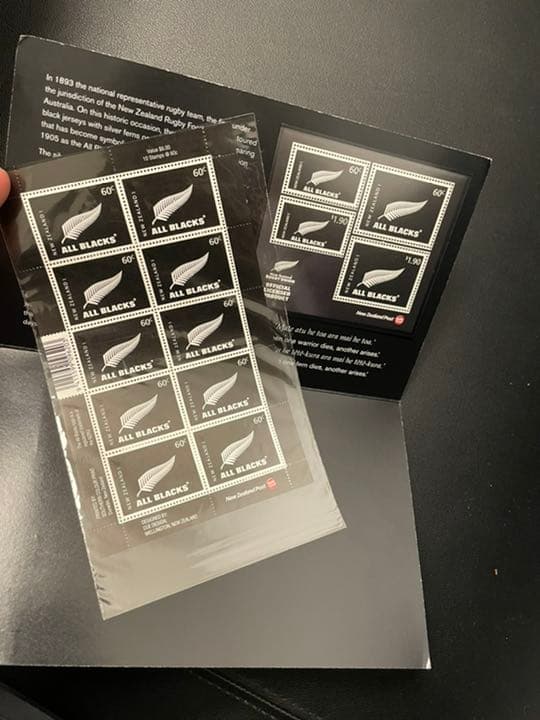 オールブラックスの切手