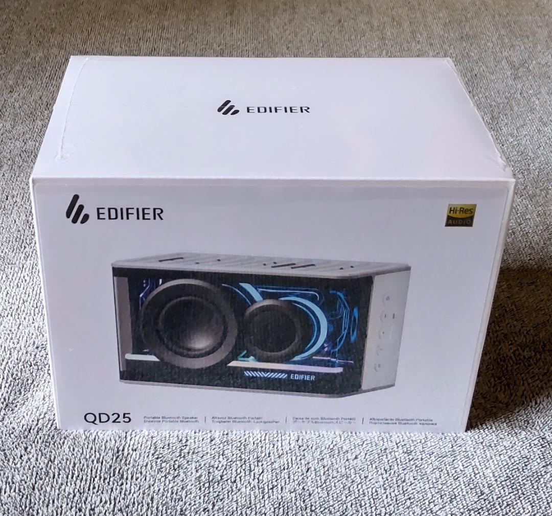 Edifier QD25 ワイヤレス スピーカー （ホワイト）【新品】