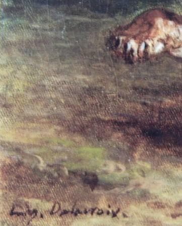 Delacroix、TIGRE ET SERPENT、海外版超希少レゾネ