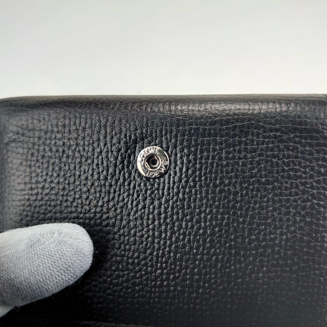 【ポンタさま用】ロエベ　Wホック　三つ折り財布　1207