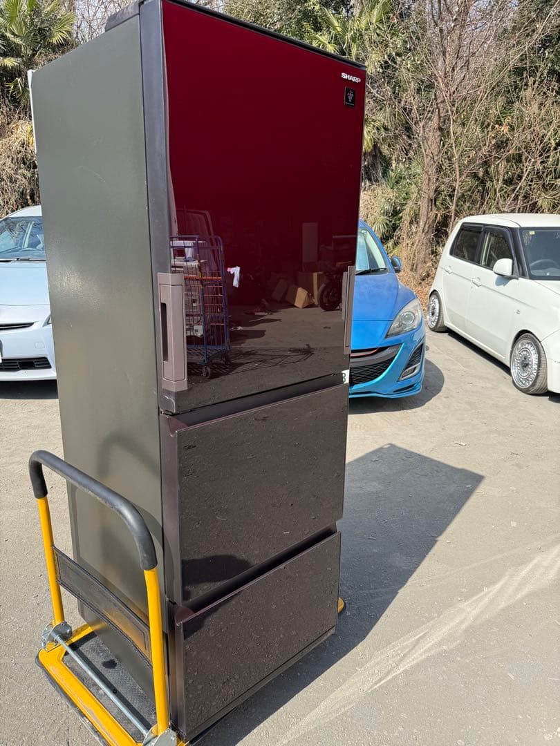 SHARP 冷蔵庫 SJ-GW35G-R 2020年式