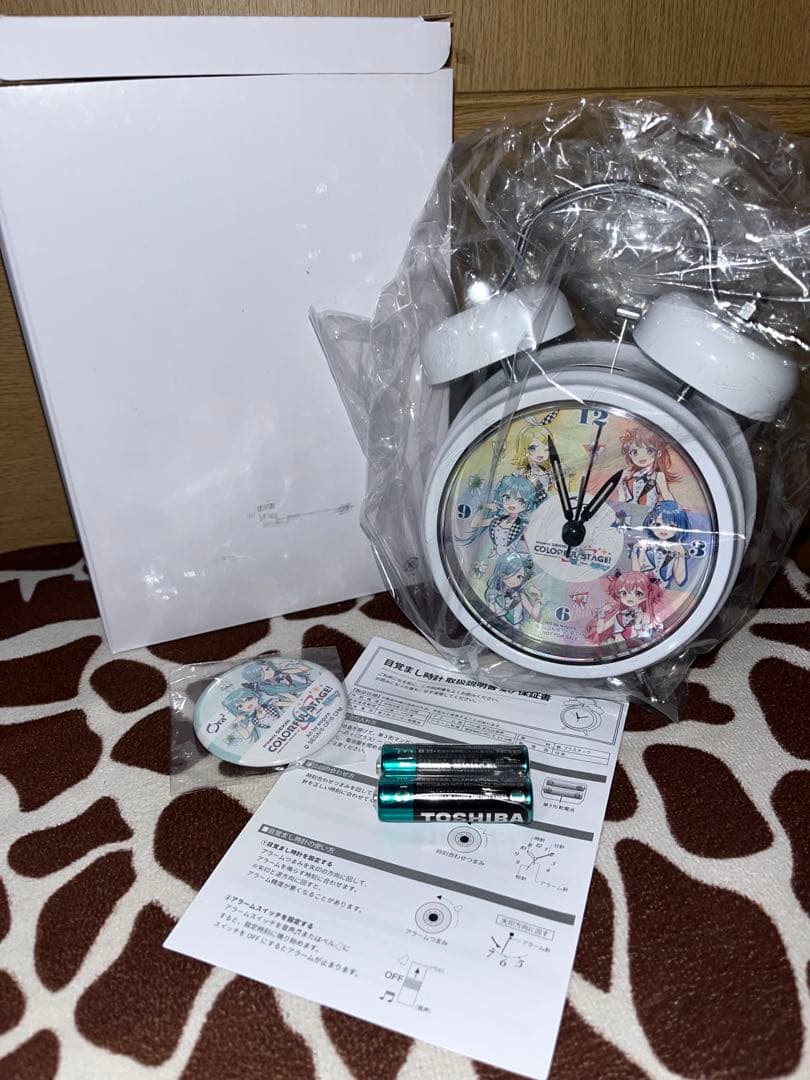 プロセカ モモジャン サンスター オーラツー 目覚まし時計 A 非売品 100名